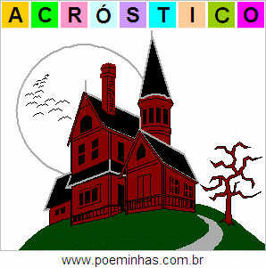 Acróstico de Casa Assombrada